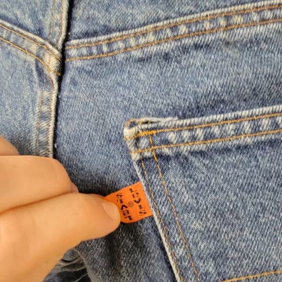 Rare Vintage 1983 Levis 20505 0217 Orange Tab Mom Jeans - Picture 9 of 9